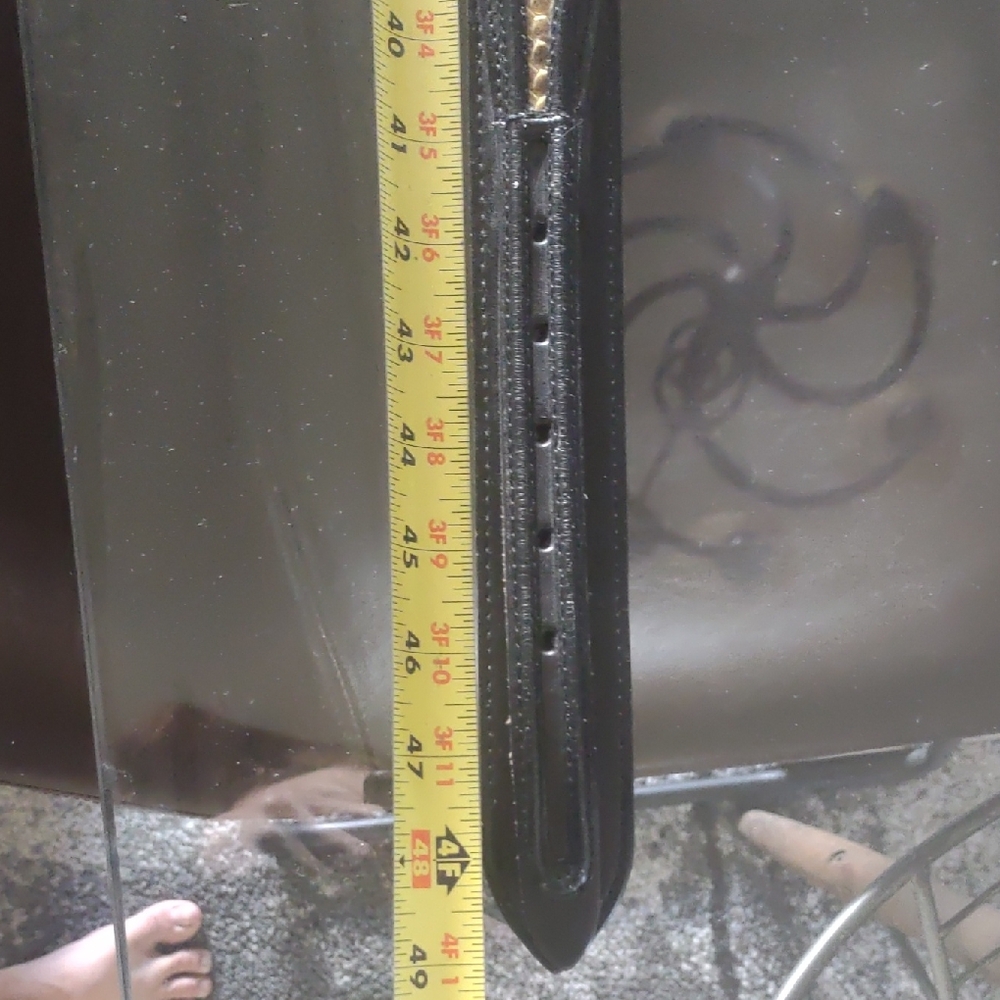 Black Leather Belt